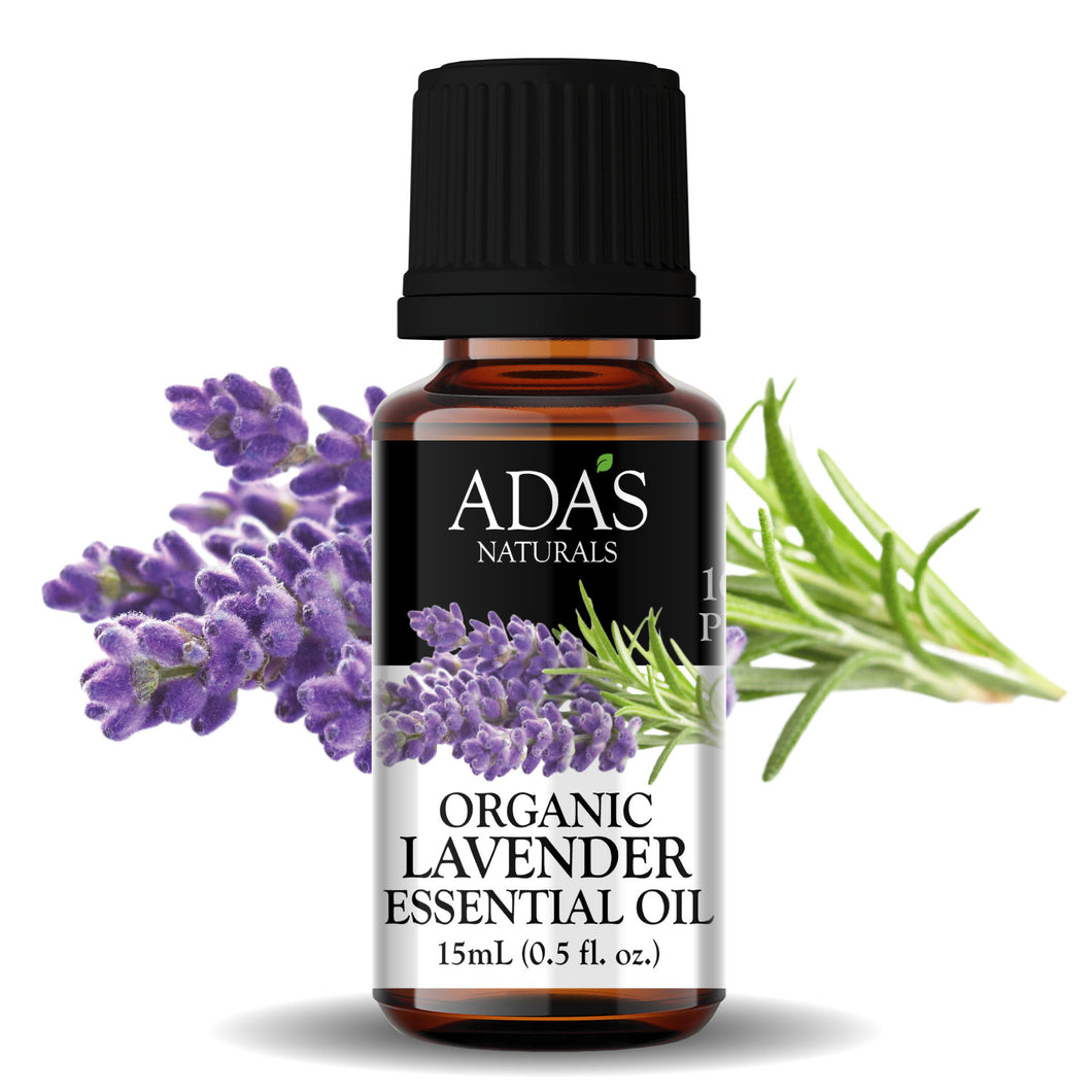 Ada's Naturals - Organic Essential Oil - Lavender (0.5 oz / 15ml)