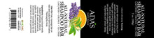Load image into Gallery viewer, Ada&#39;s Naturals - All-Natural Shampoo Bar Soap - Lavender • Orange • Tea Tree (7 oz / 198g)
