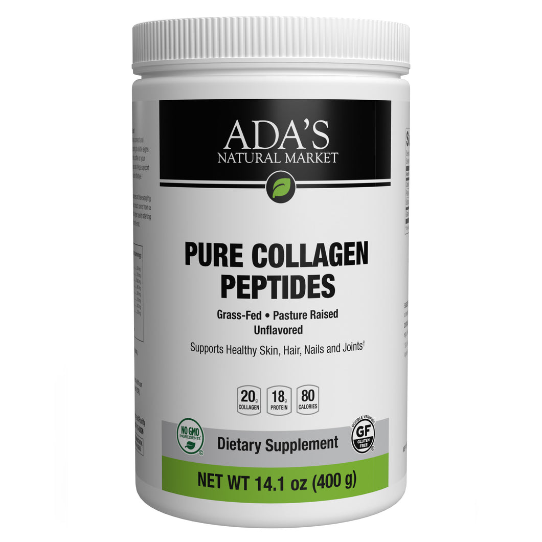 Ada's Natural Market - Pure Collagen Peptides Grass Fed & Pasture Raised (14.1 oz / 20 servings) - $1.32/serving*