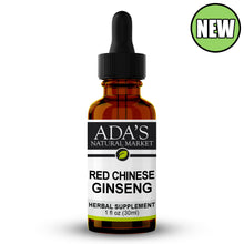 Load image into Gallery viewer, Ada&#39;s Natural Market - Red Chinese Ginseng (1 oz / 30ml / 30 servings) - $0.44/serving*
