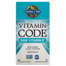 Load image into Gallery viewer, Garden of Life - Vitamin Code Raw E (60 ct / 30 servings) - $0.74/serving*
