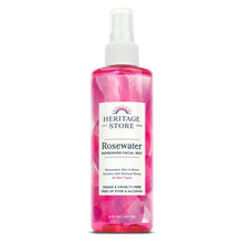 Load image into Gallery viewer, Heritage Store - Rosewater Refreshing Facial Mist (8 oz / 237mL)
