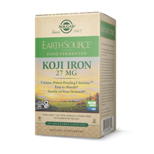 Load image into Gallery viewer, Solgar - Earth Source® Food Fermented Koji Iron 27MG Vegetable Capsule (30ct / 30 servings) - $0.36/serving*
