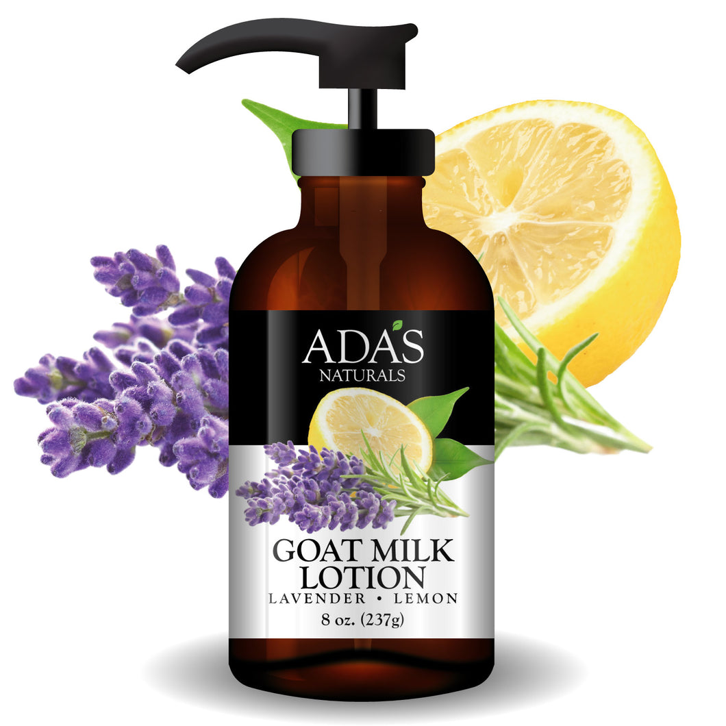 Ada's Naturals - Goat Milk Lotion - Lavender • Lemon (8 oz / 237g)