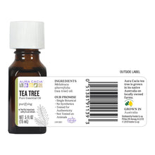 Load image into Gallery viewer, Aura Cacia - Tea Tree Essential Oil (0.5oz / 15mL)
