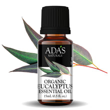 Load image into Gallery viewer, Ada&#39;s Naturals - Organic Essential Oil - Eucalyptus (0.5 oz / 15ml)
