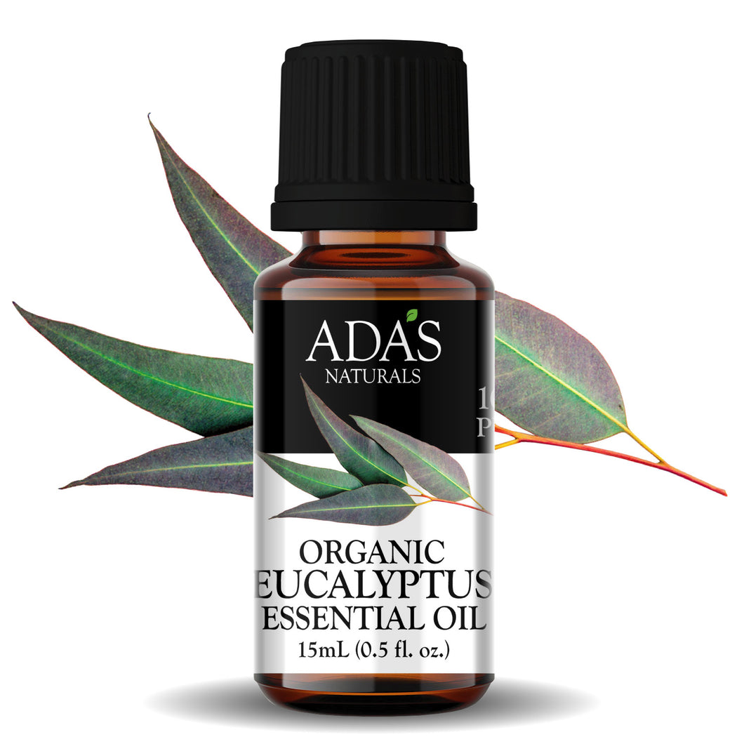 Ada's Naturals - Organic Essential Oil - Eucalyptus (0.5 oz / 15ml)