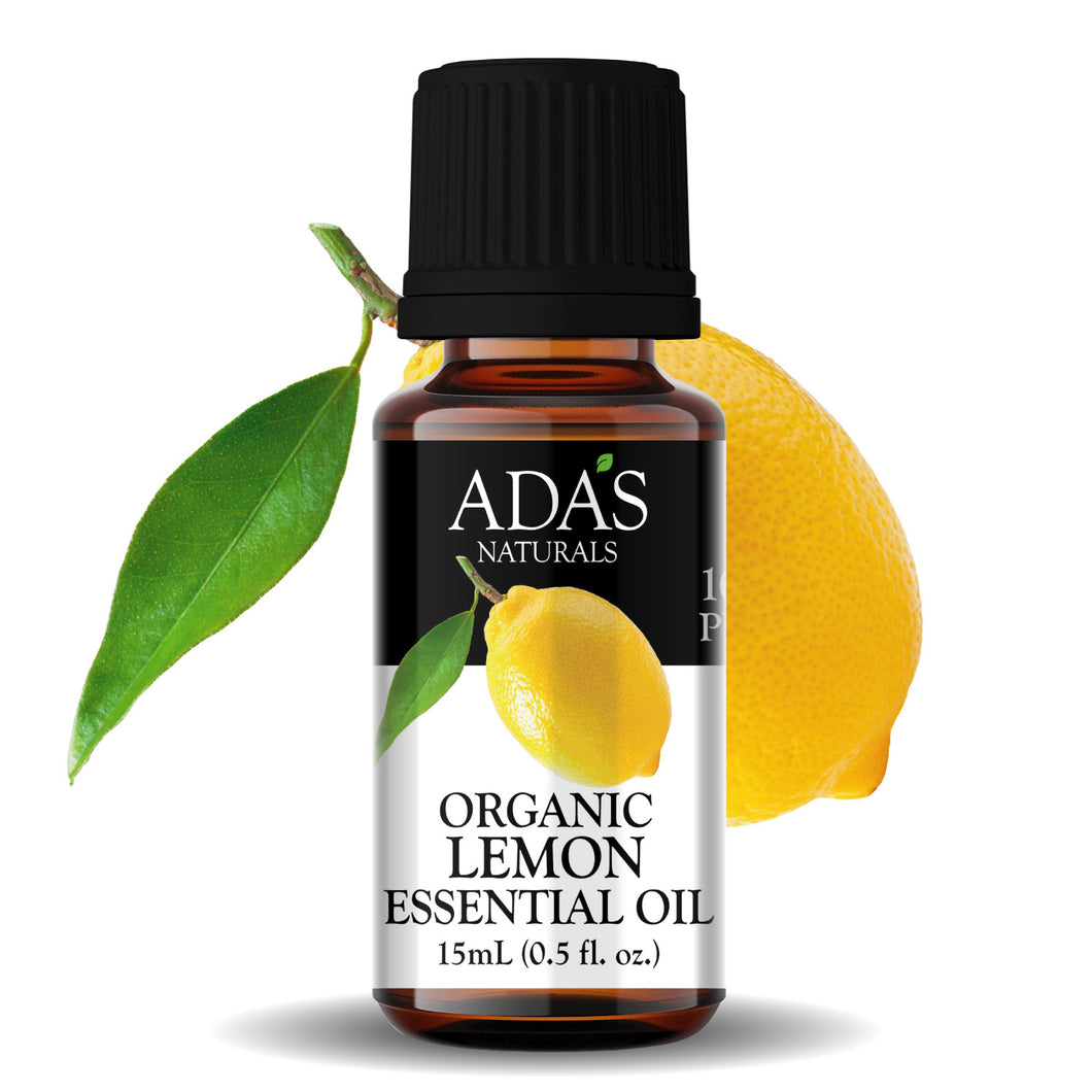 Ada's Naturals - Organic Essential Oil - Lemon (0.5 oz / 15ml)
