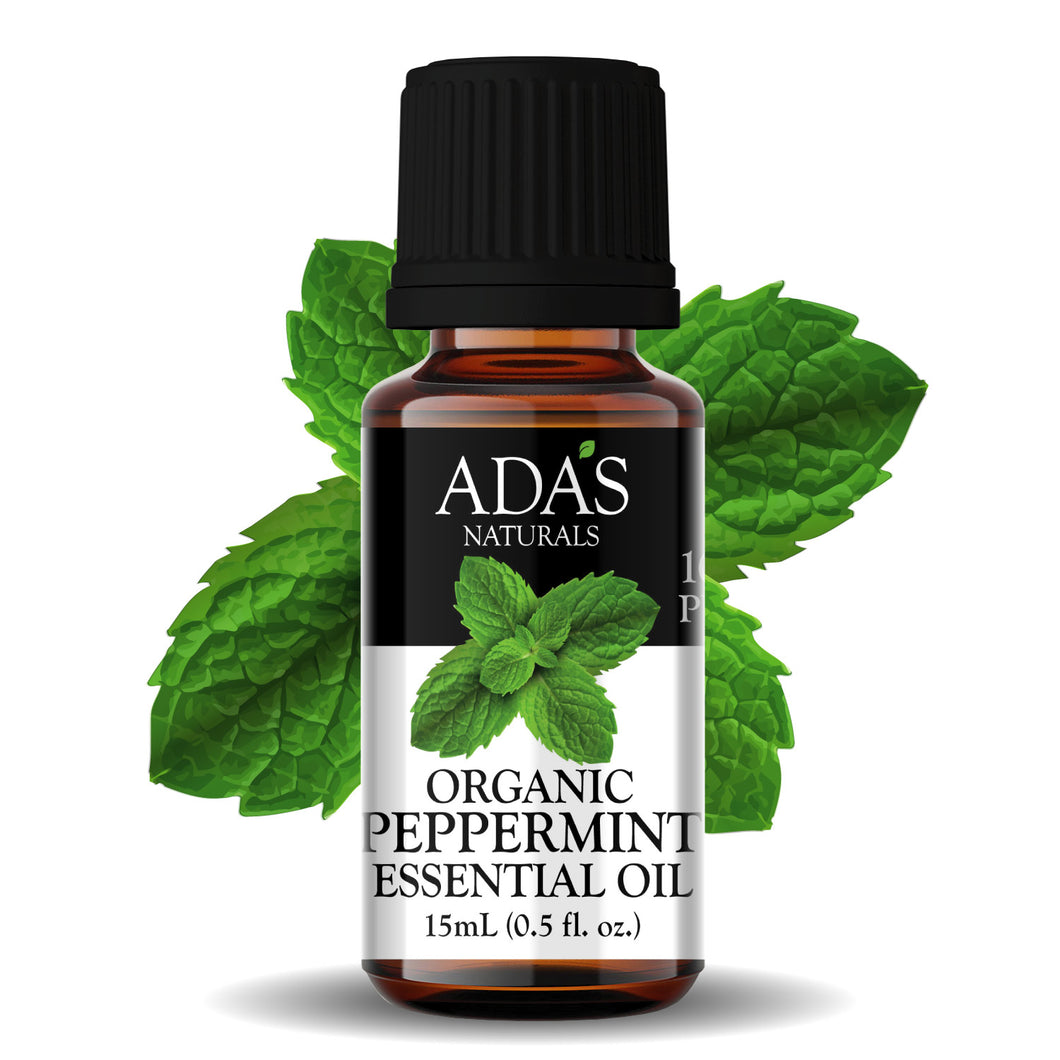 Ada's Naturals - Organic Essential Oil - Peppermint (0.5 oz / 15ml)