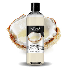 Load image into Gallery viewer, Ada&#39;s Naturals - Organic Fractionated Coconut Oil (4 oz / 118ml)
