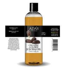 Load image into Gallery viewer, Ada&#39;s Naturals - Organic Golden Jojoba Oil (4 oz / 118ml)
