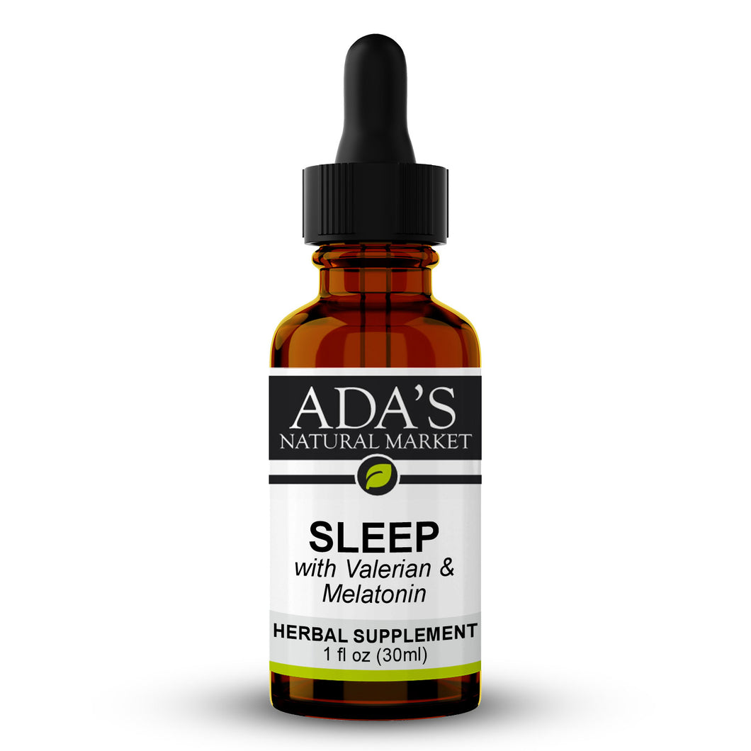 Ada's Natural Market - Sleep w/ Valerian and Melatonin (1oz Tincture / 30 servings) - $0.39/serving*