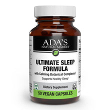 Load image into Gallery viewer, Ada&#39;s Natural Market - Ultimate Sleep Formula Capsules (50ct / 50 servings) - $0.33/serving*

