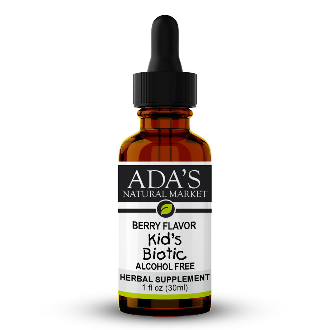 Ada's Natural Market - Kid's Biotic - Alcohol Free (1 oz / 30ml / 30 servings) - $0.37/serving*