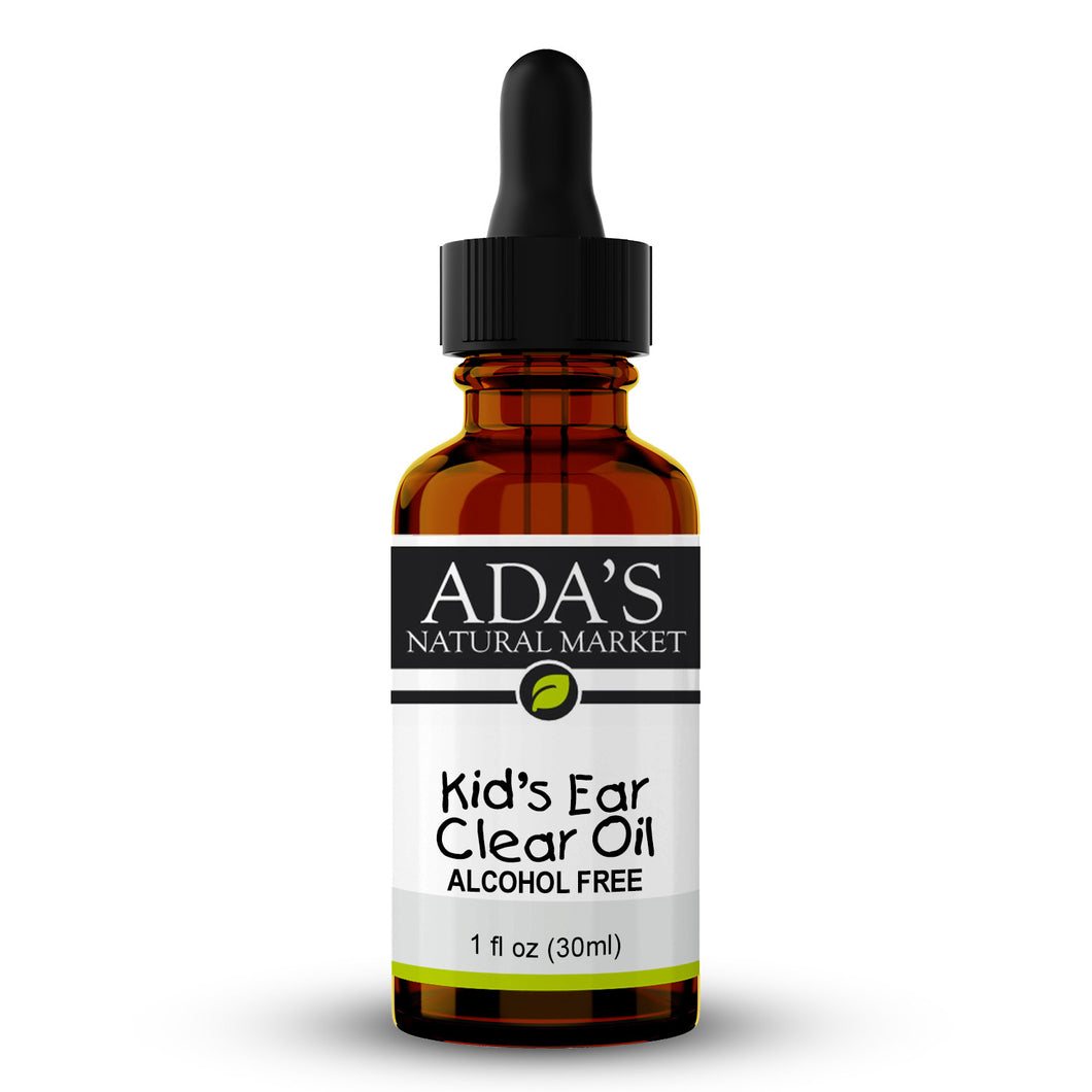 Ada's Natural Market - Kid's Clear Ear Oil - Alcohol Free (1 oz / 30ml / 30 servings) - $0.37/serving*