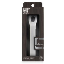 Load image into Gallery viewer, Every Man Jack - Manual Razor Set - Chrome (1 Handle + 2 Cartridges)
