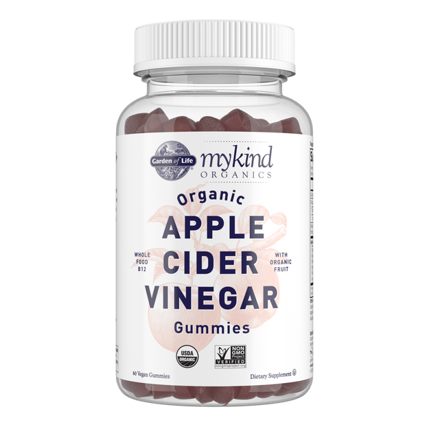 Garden of Life - mykind Organics Apple Cider Vinegar Original Gummies (60ct / 60 servings) - $0.32/serving*