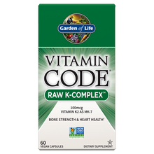Load image into Gallery viewer, Garden of Life - Vitamin Code Raw K-Complex (60 ct / 60 servings) - $0.41/serving*
