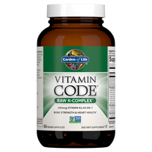 Load image into Gallery viewer, Garden of Life - Vitamin Code Raw K-Complex (60 ct / 60 servings) - $0.41/serving*
