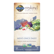 Load image into Gallery viewer, Garden of Life - mykind Organics Men&#39;s Once Daily Multivitamin Tablets (30ct / 30 servings) - $0.82/serving*

