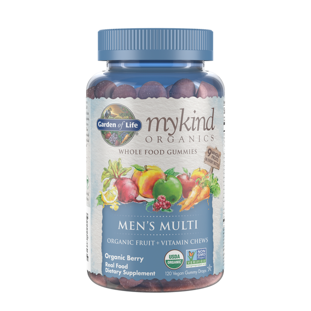 Garden of Life - mykind Organics Men's Multivitamin Gummies (120ct / 30 servings) - $0.92/serving*