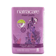 Load image into Gallery viewer, Natracare - Regular Natural Maxi Pads (14ct)
