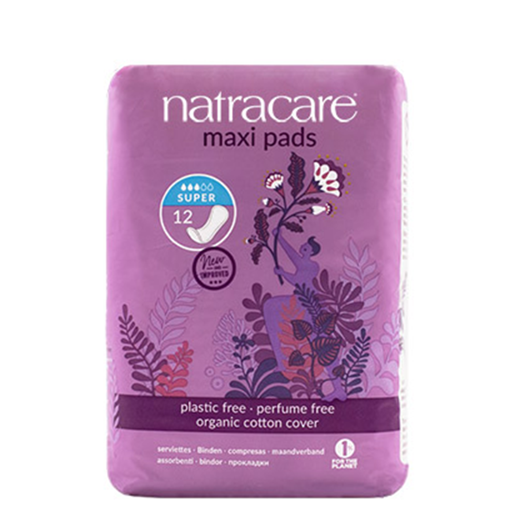 Natracare - Super Natural Maxi Pads (12ct)