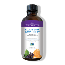 Load image into Gallery viewer, New Chapter - Elderberry Syrup (4oz / 24 servings) - $1.07/serving*
