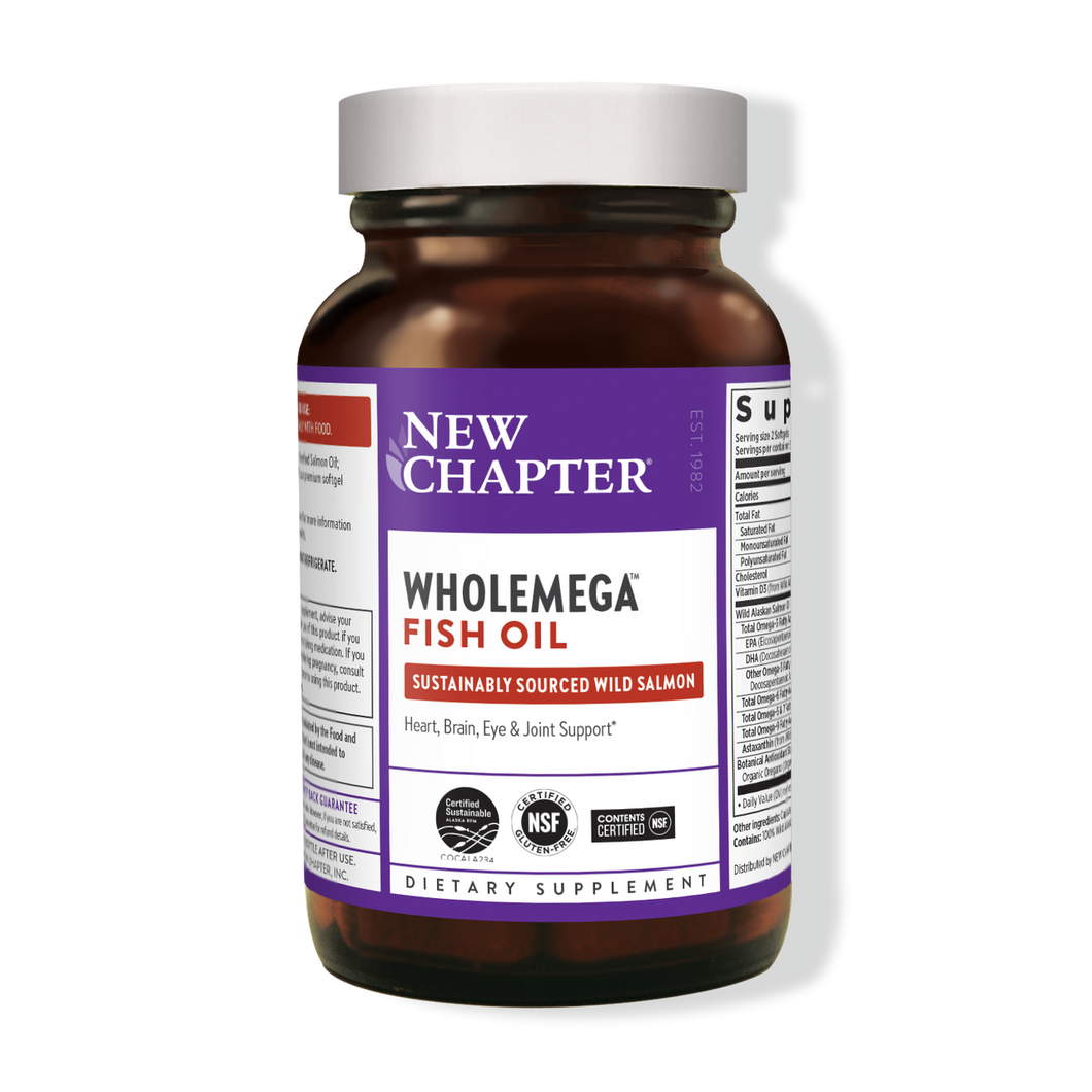 New Chapter - Wholemega™ Fish Oil (60ct / 30 servings) - $0.70/serving*