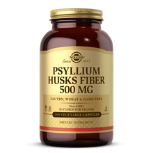 Load image into Gallery viewer, Solgar - Psyllium Husks Fiber 500MG Vegetable Capsules (200ct / 100 servings) - $0.17/serving*
