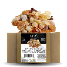 Load image into Gallery viewer, Ada&#39;s Naturals - Handcrafted Organic Bar Soap - Frankincense • Myrrh (3.5 oz / 99g)
