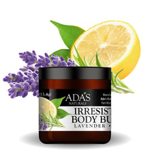 Load image into Gallery viewer, Ada&#39;s Naturals - Irresistible Body Butter - Lavender • Lemon (4 oz / 113.4g)
