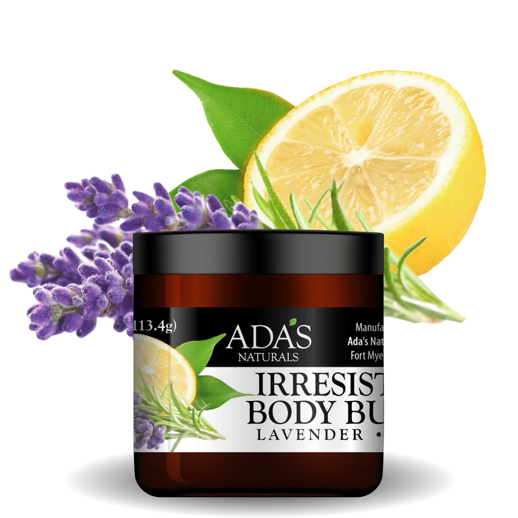 Ada's Naturals - Irresistible Body Butter - Lavender • Lemon (4 oz / 113.4g)
