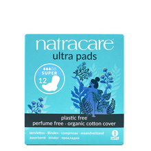 Load image into Gallery viewer, Natracare - Ultra Super Period Pads (12ct)
