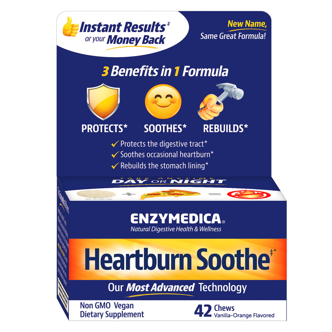 Enzymedica - Heartburn Soothe (42chews / 21 servings) - $0.79/serving*