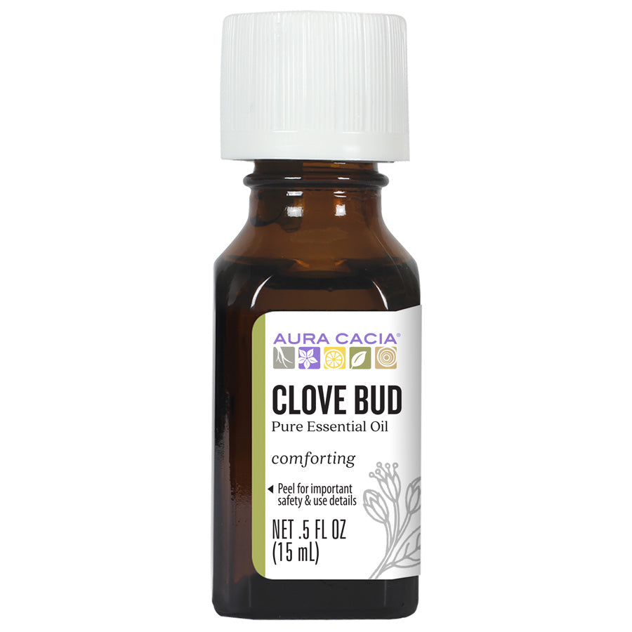 Aura Cacia - Clove Bud Essential Oil (0.5oz / 15mL)