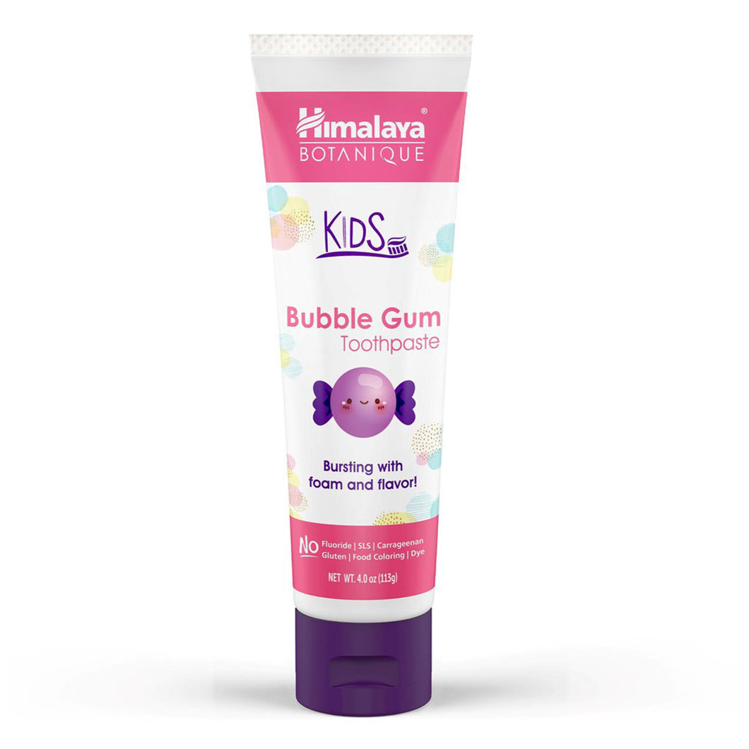 Himalaya Botanique - Kids Toothpaste - Bubble Gum (4 oz / 113g)