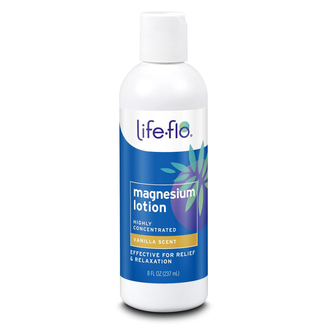 Life-Flo - Magnesium Lotion - Vanilla (8 oz / 237mL)