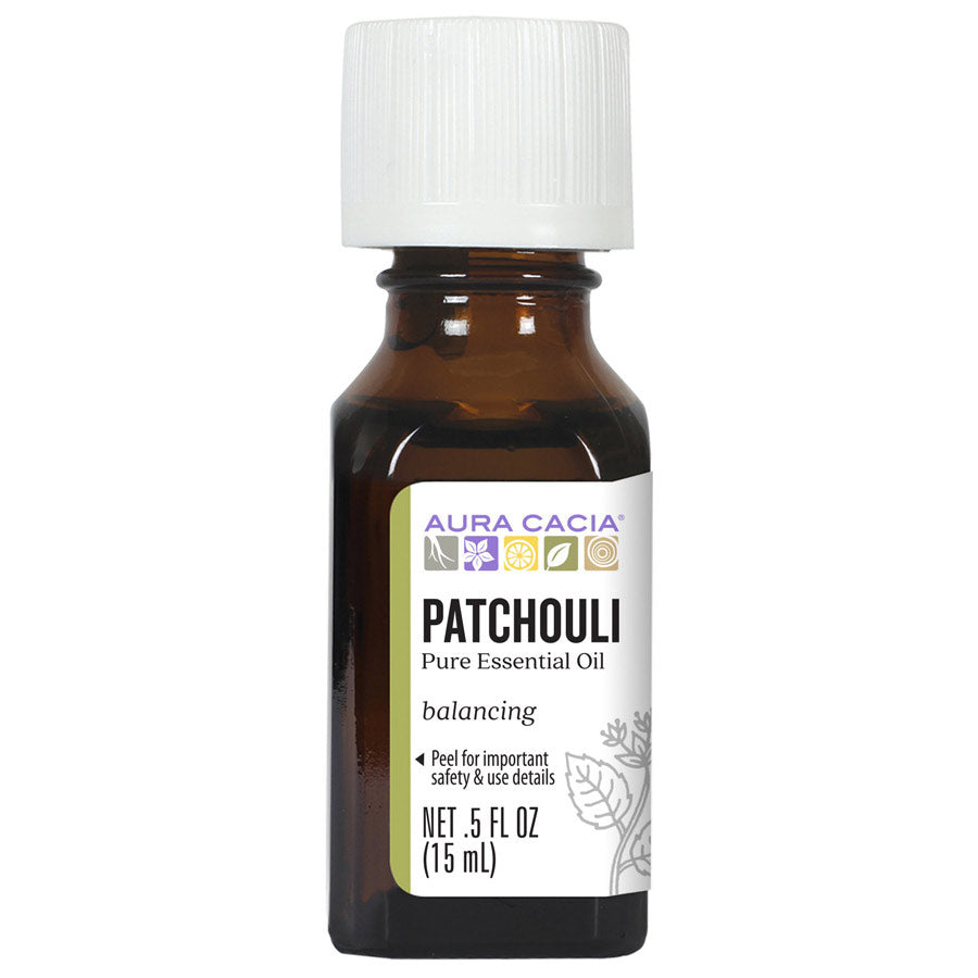 Aura Cacia - Patchouli Essential Oil (0.5oz / 15mL)
